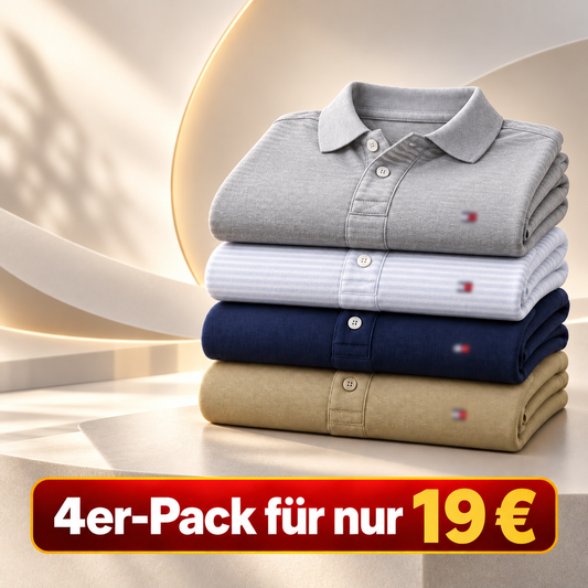 🔥Jahresendverkauf 2026 – Schlichtes Herren-Poloshirt von TH